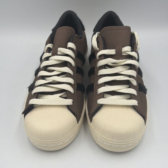 Adidas Superstar Vintage Fashion Trainers Earth Unisex Men\'s Size 7.5